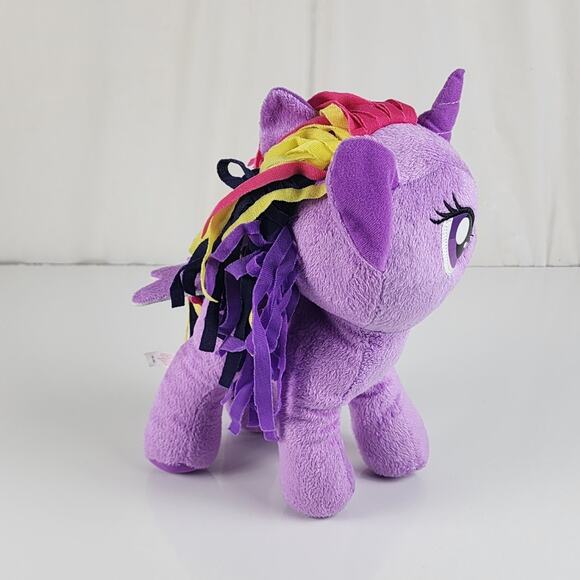 Hasbro 2014 My Little Pony Twilight Sparkle Purple Pegasus Unicorn Plush - Picture 3 of 11